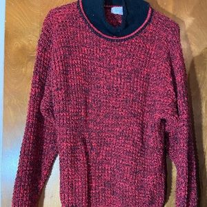 Red and Black Sweater